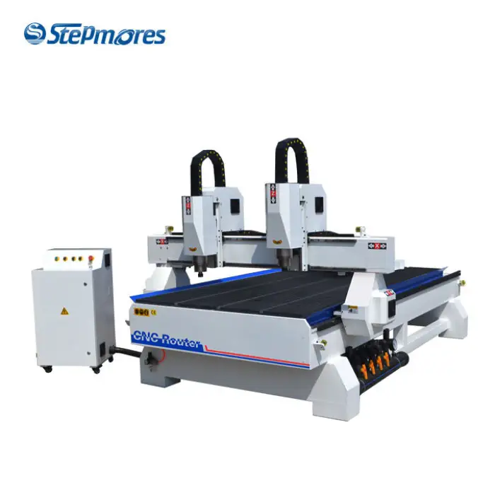 Double Heads 1218 Cnc Router Engraving Machine