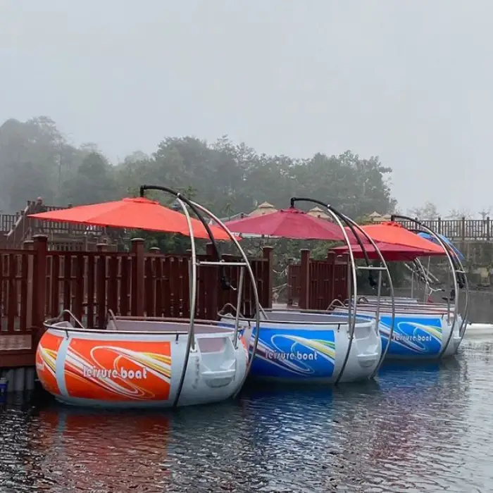 Electric BBQ Donut Boat Perfect for Family Dinner and Recreation