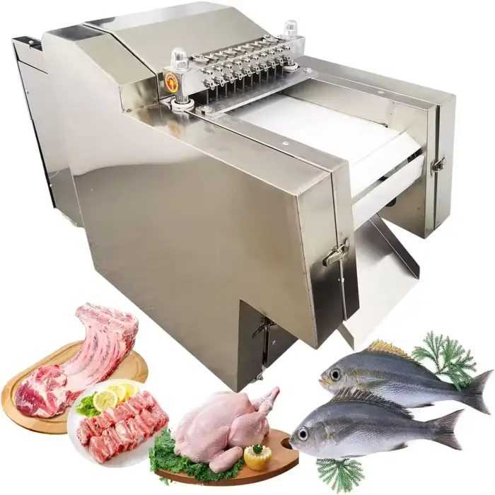 Factory Direct Bacon Sausage Beef Cutting Machine Kitchen Large Band Saw Pork Chop Steak Cut Meat Cutting Machine