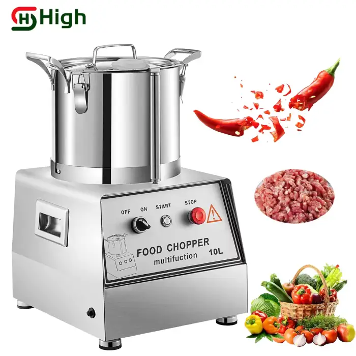 Mini Commercial Vegetable Chopper Onion Garlic Carrot Cabbage Automatic 250W Multifunctional Electric Chopper