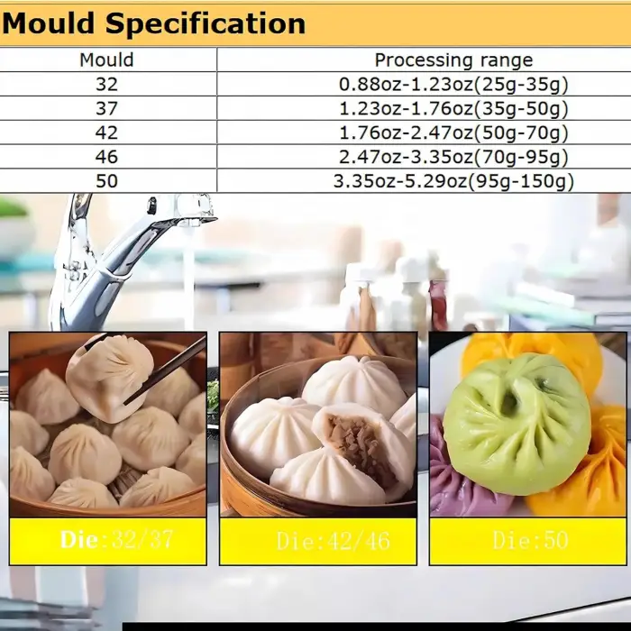 Bun Making Machine Automatic Small Steamed Stuffed Bun Baozi Nepal Momo Dimsum Making Machine