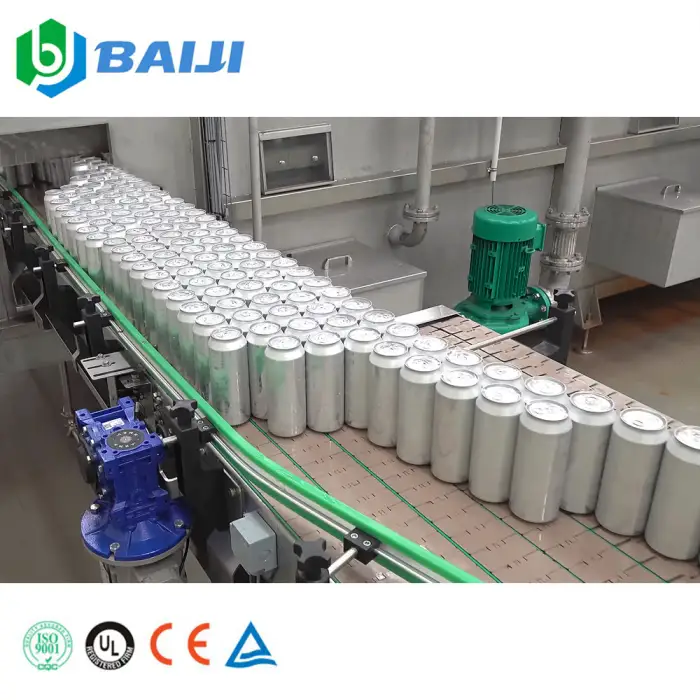 Fully Automatic Industrial Beer Aluminium Can Canning Filling Sealing Equipment Machine Line