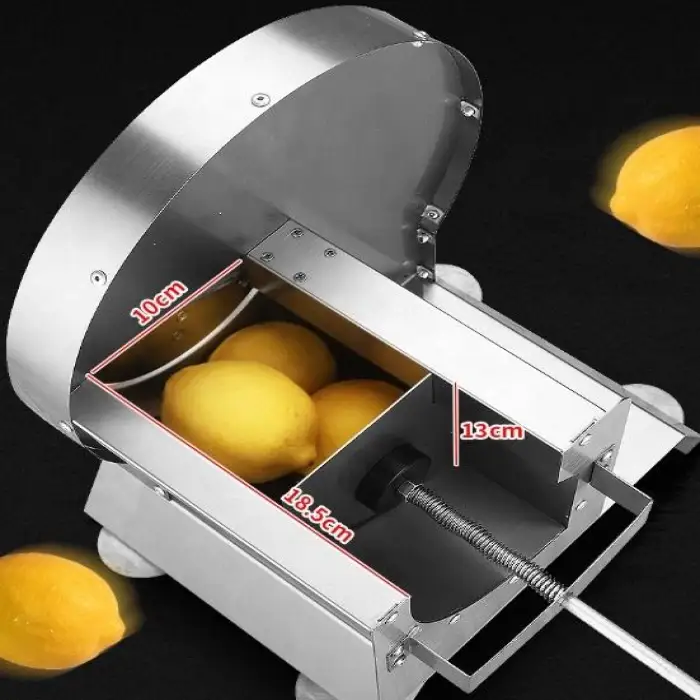 Small Semi-Automatic Onion Slicer Cutter Potato Vegetables Fruits Slicer Cutting Machine