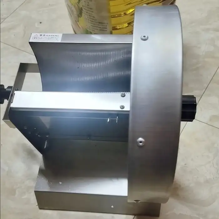 Small Semi-Automatic Onion Slicer Cutter Potato Vegetables Fruits Slicer Cutting Machine