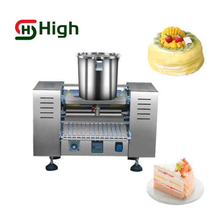 Hot Sale Layer Cake Crust Machine Automatique Thousand Layer Cake Pancake Skin Board Crepe Maker Making Machine