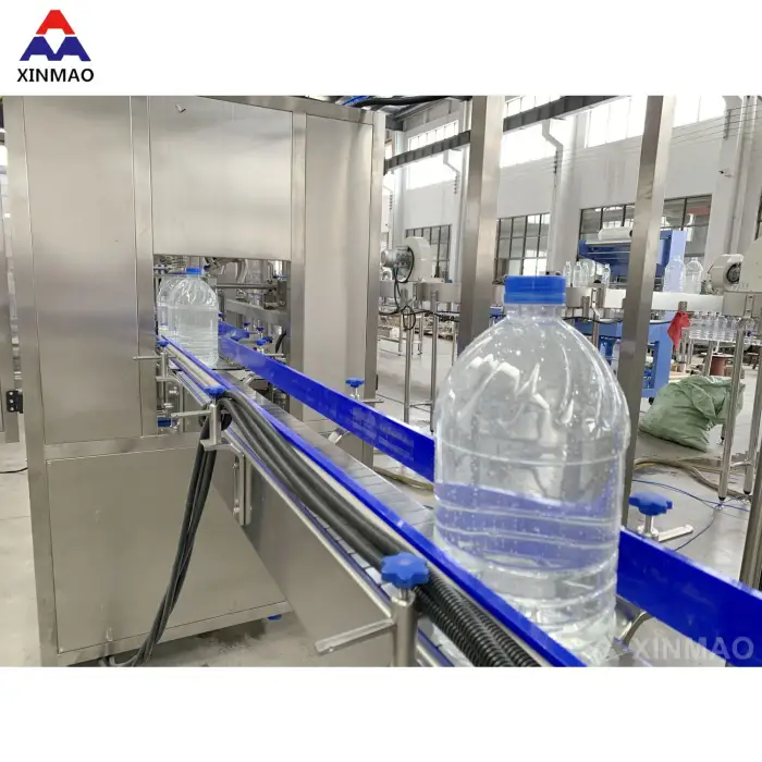 Automatic 3L, 4L, 5L 10L Pure Mineral Water Rinsing Filling and Capping Production Plant