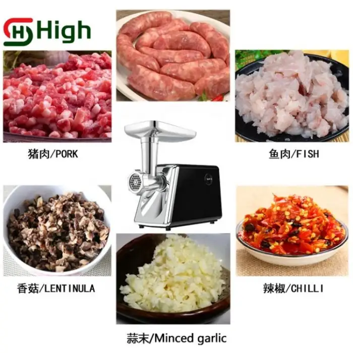 Suppliers 2l Stainless Steel Mini Manual Meat Mincer 22 32 Grinder Blade Industrial Grinders Meat Mill Machine