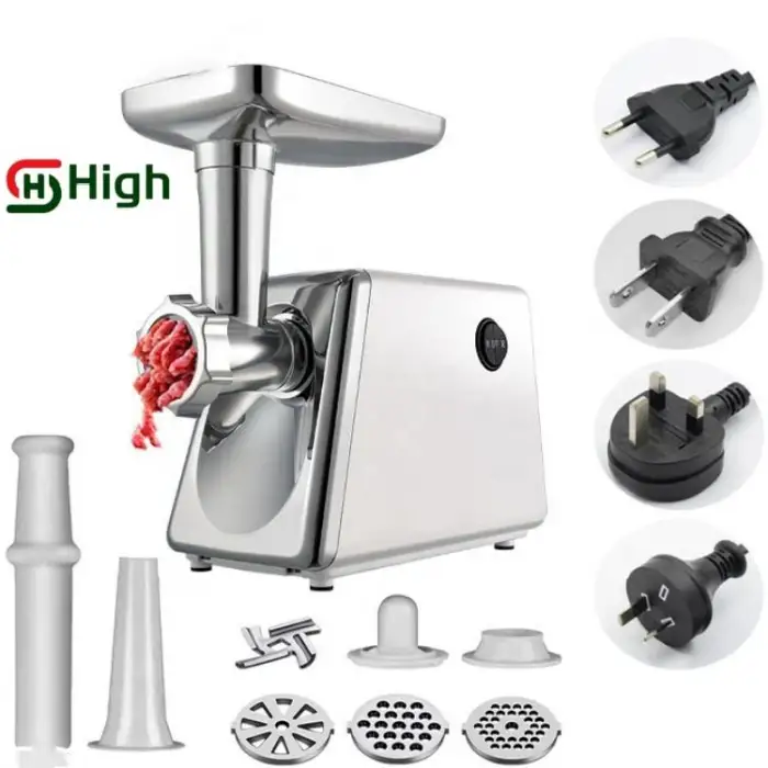 Suppliers 2l Stainless Steel Mini Manual Meat Mincer 22 32 Grinder Blade Industrial Grinders Meat Mill Machine