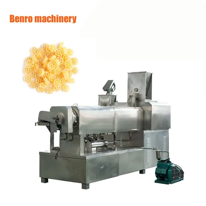 Pasta Macaroni Processing Line Short Cut Macroni Making Machine