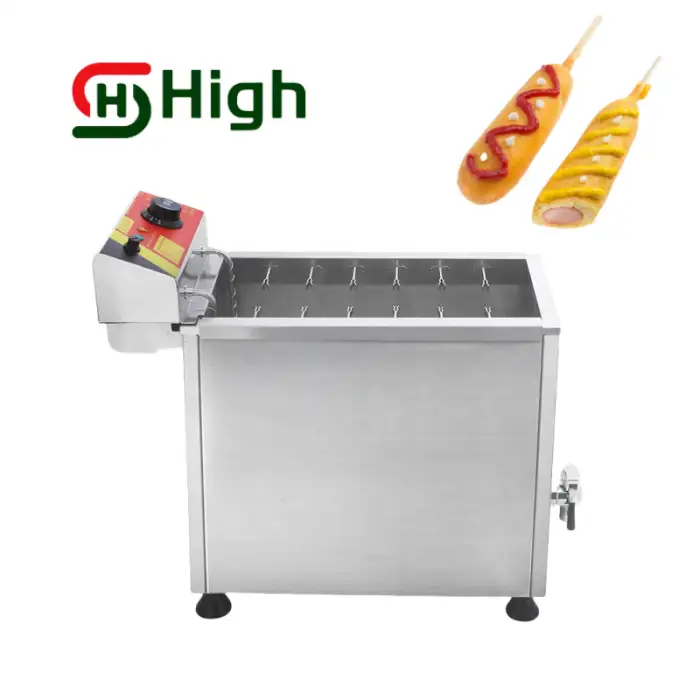 Commercial Electric Cheese Corn Hot Dog Deep Fryer Machine