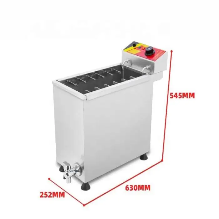 Commercial Electric Cheese Corn Hot Dog Deep Fryer Machine