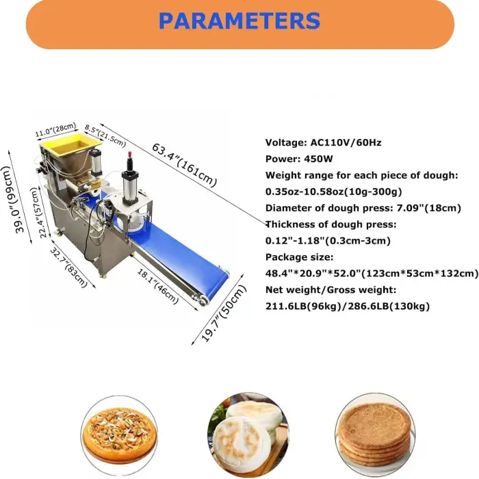 Moon Cake Forming Machine Bread Maker Automat Equipment Automatic Batching Cake Equipment