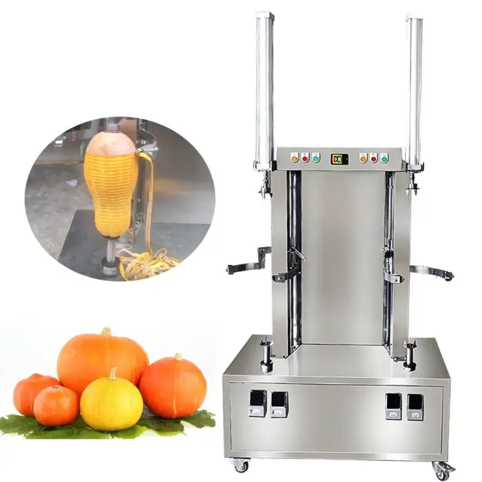 Automatic Breadfruit Mango Pineapple Wash Fruit Vegetable Coconut Slicer Peeler Peel Skin Remover Removing Machine