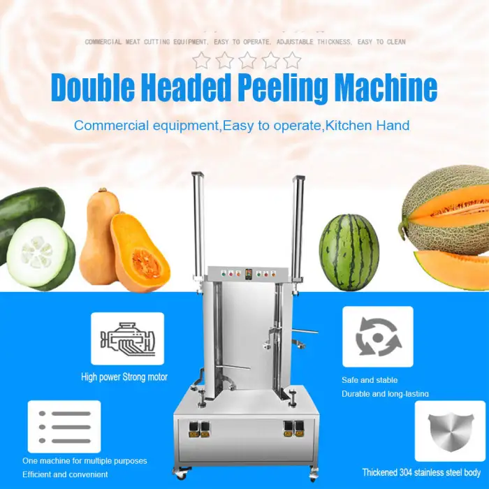 Automatic Breadfruit Mango Pineapple Wash Fruit Vegetable Coconut Slicer Peeler Peel Skin Remover Removing Machine