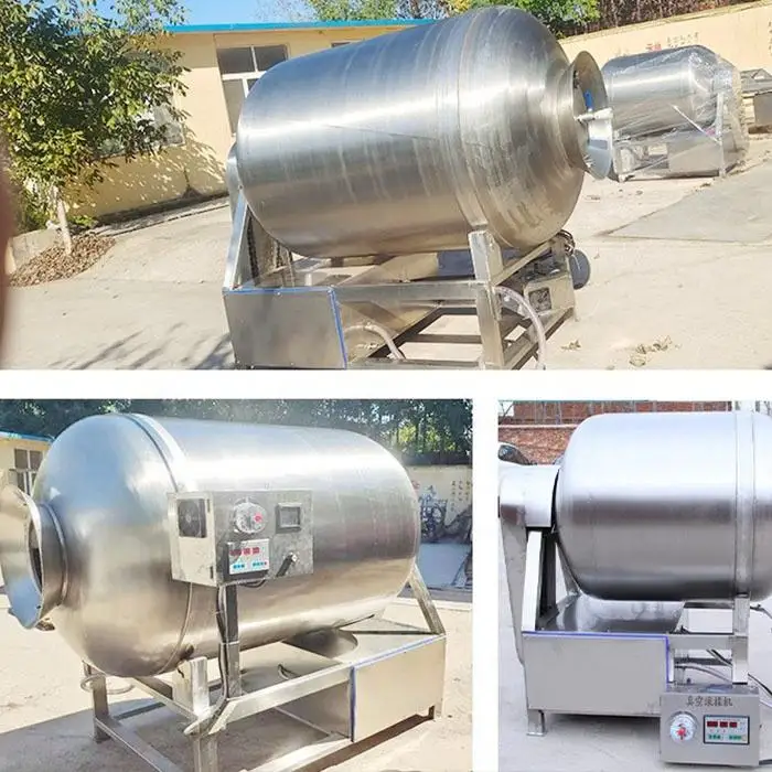 Automatic Meat Vacuum Tumbler Vacuum Tumbler Marinator Meat Massage Tumbler Mixer for Meat Chicken Beef Lamb Pickles Machine