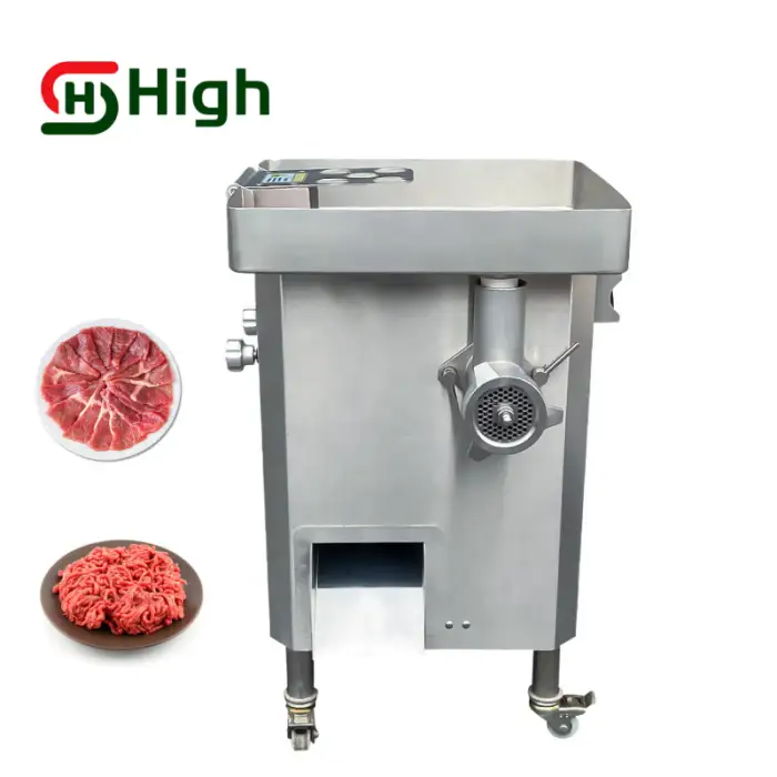 Industria Italy Frozen Chicken Meat Processing Mince Grind Mincer Grinder Machine