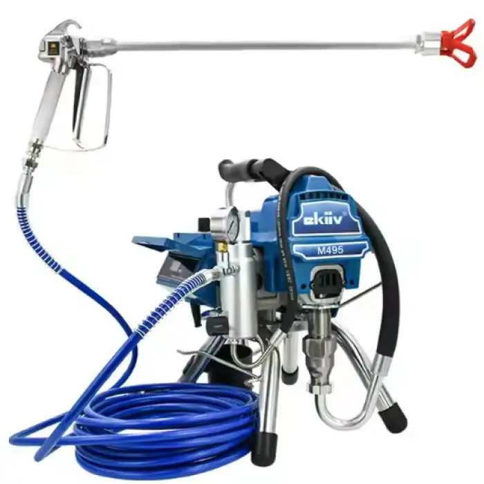 Industrial Electric Airless Paint Spray Gun with Manual Pump Powered Supplied Manufacturer Battery Powered Paint Sprayer