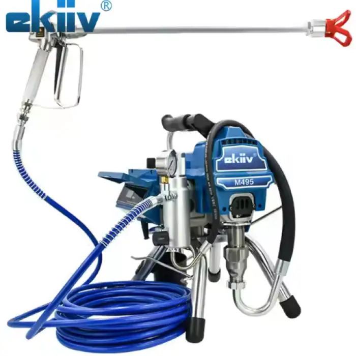 EKIIV M495 220V 110V 2200W 2.5L/min 22Mpa Efficient Professional Airless Spray Gun for Quick and Even Coatings