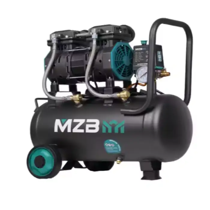 MZB Stock Oil Free air Compressor 30 Liter Black 220v Compressor air Portable for Spray Gun