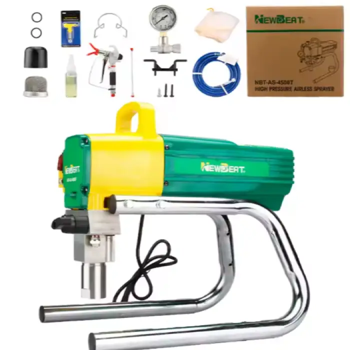 NewBeat 1.8L 1800w High Pressure Industrial Power Spray Gun Machine Electric Airless Paint Sprayer