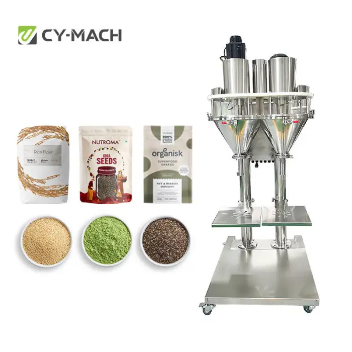 CY-MACH Health Grade Quantitative Weighing Protein Flour Sachet Powder Filling and Packaging Machine