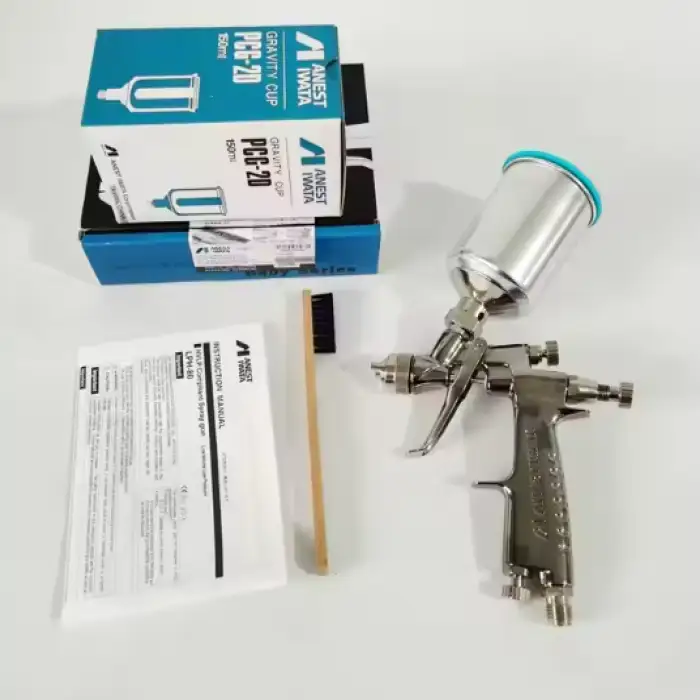 Japan LPH-80 Spray Gun Caliber 0.8/1.0 Small Paint Gun Low Pressure Car Quick Paint Repair Atomizing Fine