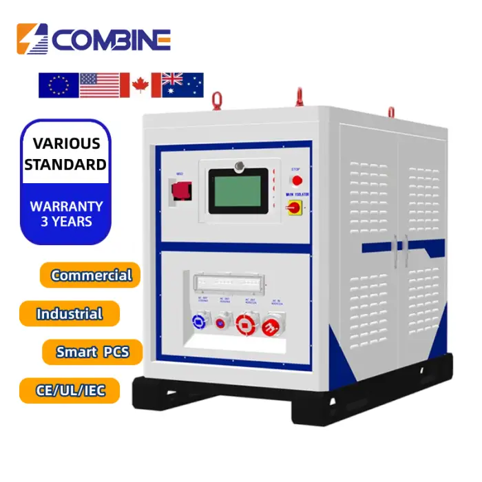 DC AC Fast Charge Hybrid Energy Storage System Construction Vehicle Power Energy Supplier Outdoor Equipment protection BESS