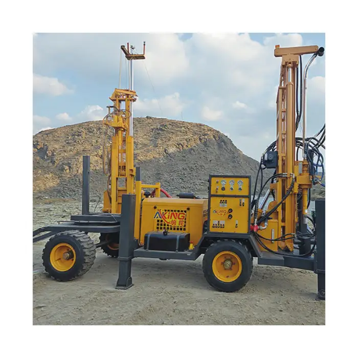 Water Well Rotary Drilling Rig for Sale Portable Well Water Drilling Equipment