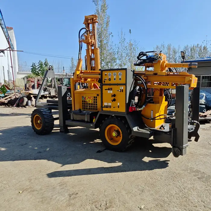 Water Well Rotary Drilling Rig for Sale Portable Well Water Drilling Equipment