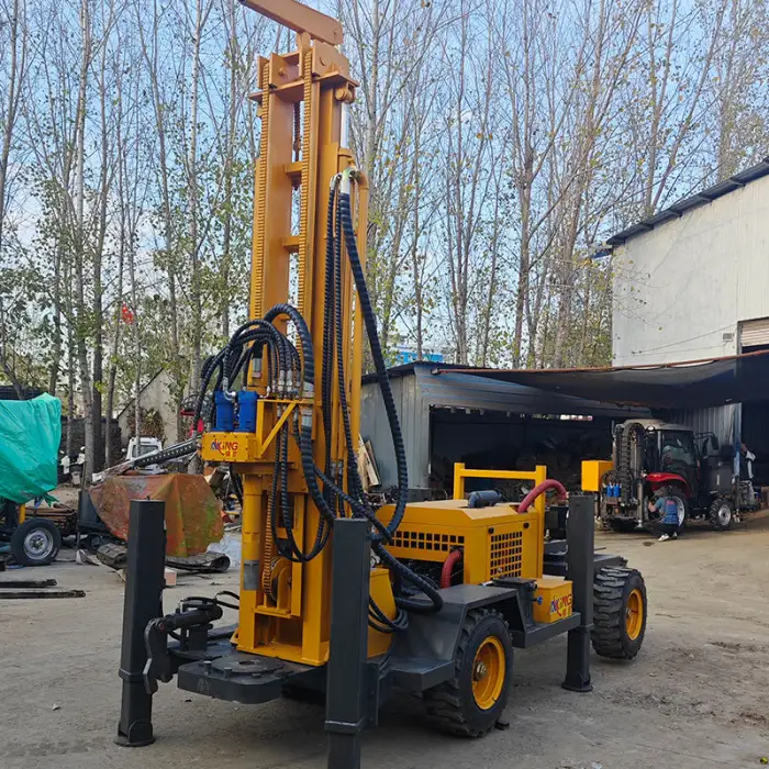 Water Well Rotary Drilling Rig for Sale Portable Well Water Drilling Equipment