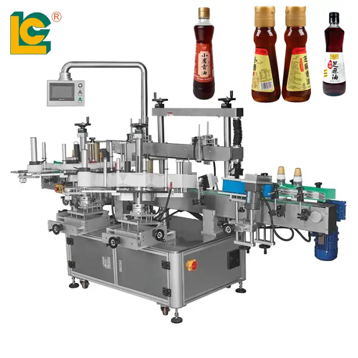 Suitable for Single Cone Bottle, Upper and Lower Double Taper Bottle, Upper Cone Round Bottle Conical Bottle Labeling Machine