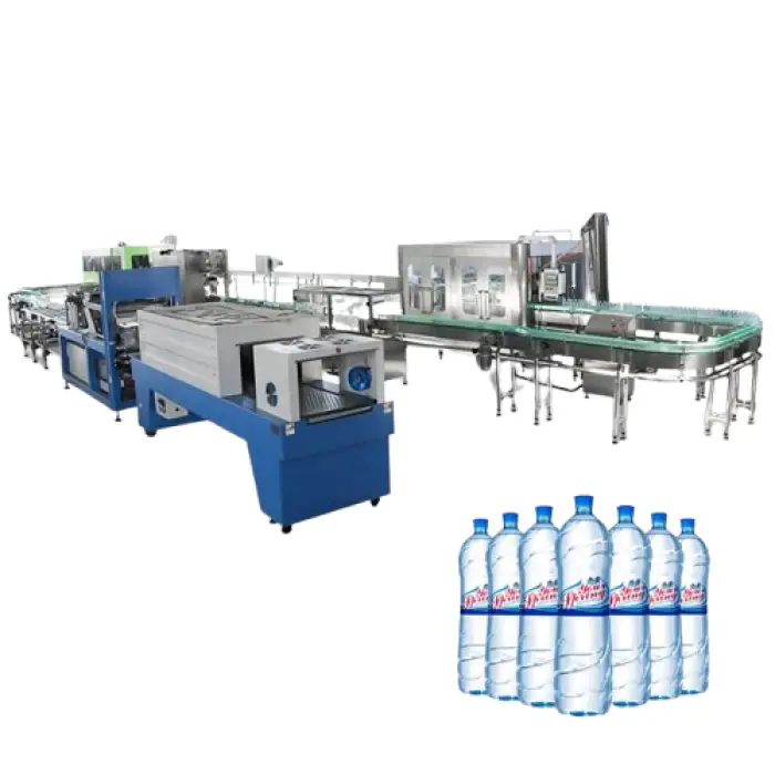 Full Automatic Industrial Small PET Bottle Water Filling Machine