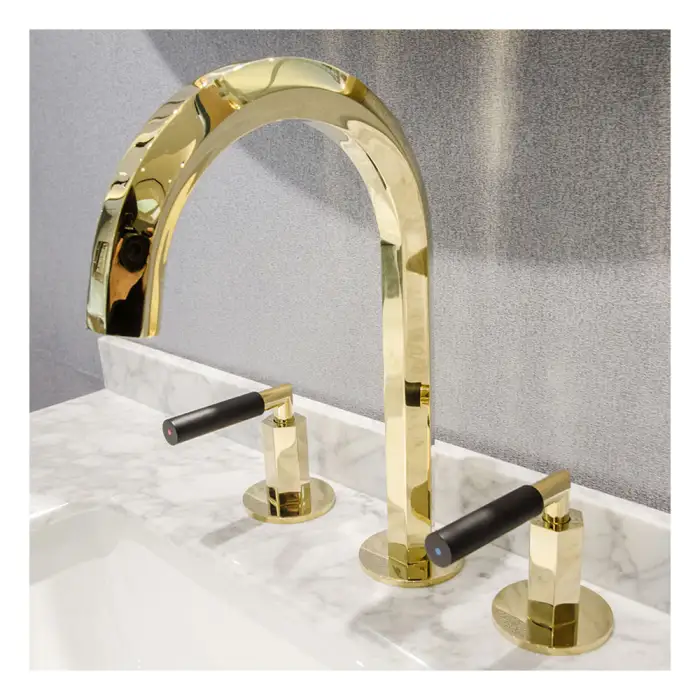 High Quality Fast Freestanding Luxury Bathroom Gold Faucet