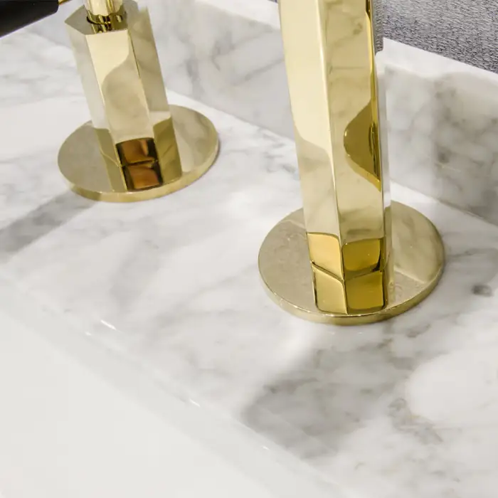 High Quality Fast Freestanding Luxury Bathroom Gold Faucet