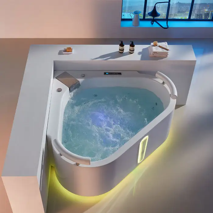 Bathtub for Hotel, Bubble Bath Smart Massage Bathtub