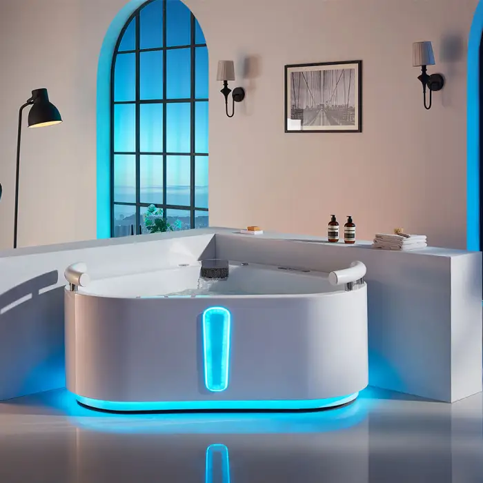 Bathtub for Hotel, Bubble Bath Smart Massage Bathtub