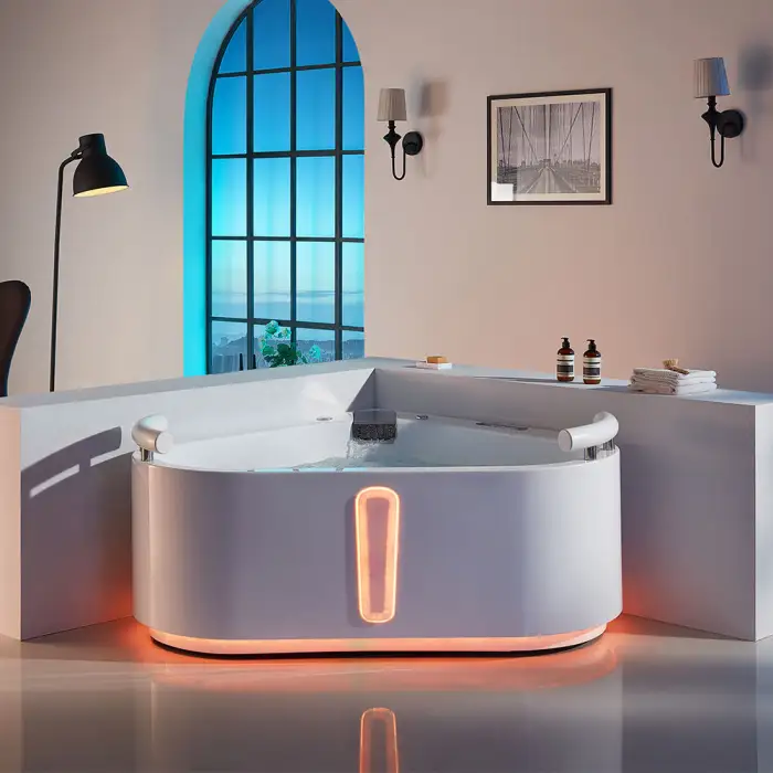 Bathtub for Hotel, Bubble Bath Smart Massage Bathtub