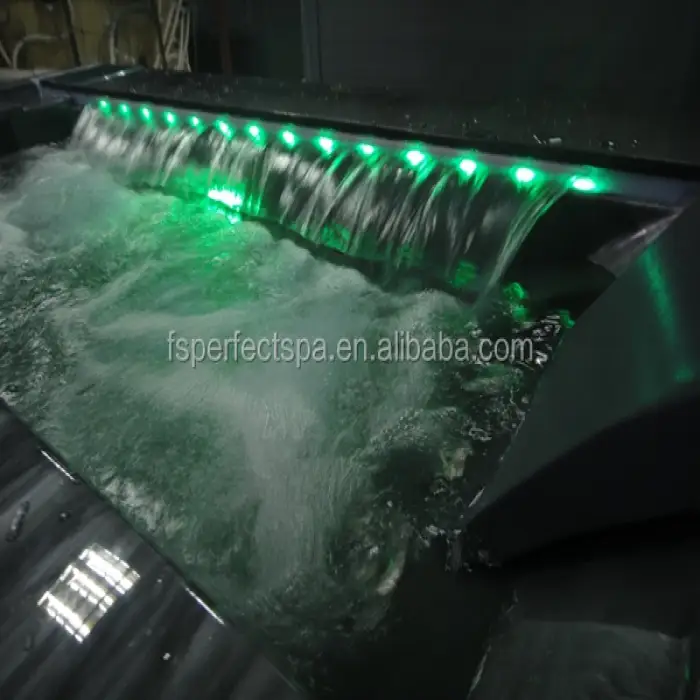 Luxury Led Light 1 Persons Villa Bath Tub Home Air Massage Bathtub Indoor Whirlpool Jet Hydromassage Hot Tub Spa