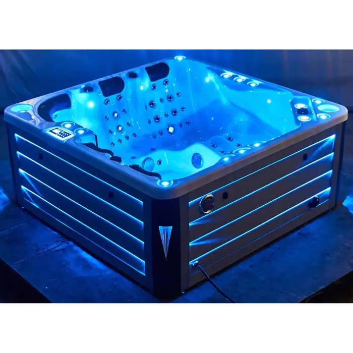 Garden Luxury Relax Hot Tub Spa 5 Person Outdoor Hot Tub Whirlpool&bathtub with Music