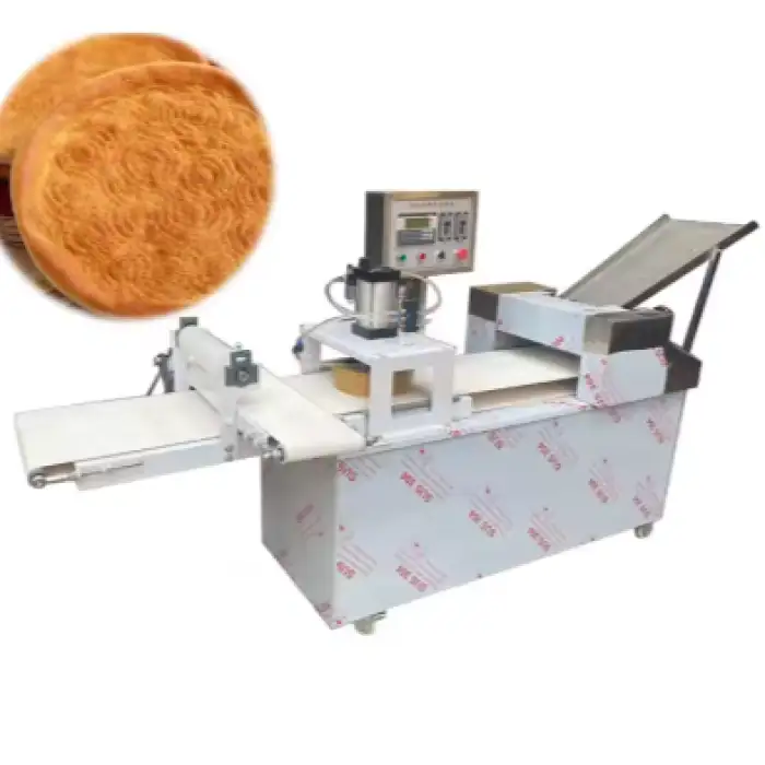 Automatic Electric Commercial Pita Bread Naan Bread Machine Maker Chapati Dough Press Machine