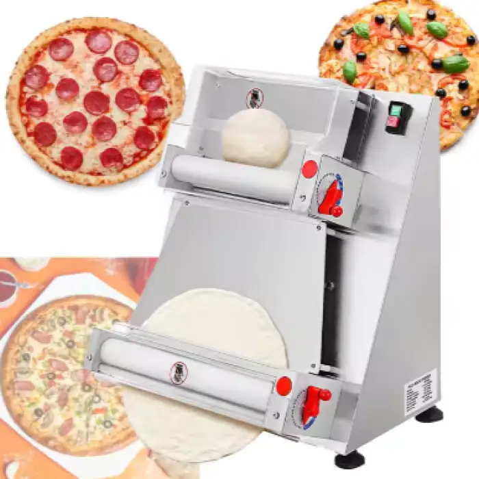 Electric Bread Pizza Dough Making Machine Grain Product Making Machines Food Cake Press Sheeter Dough Press Machine