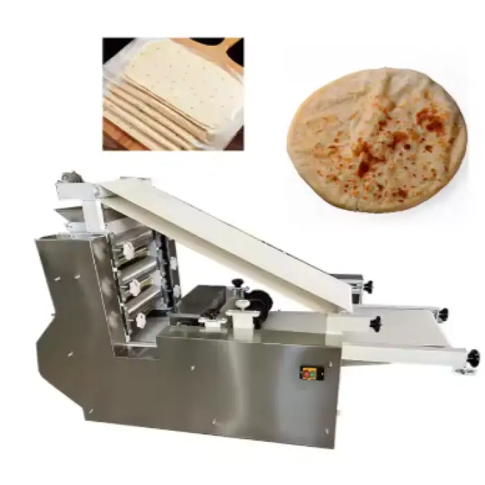 Full Automatic Bread Making Machine Arab Pita Bread Production Line