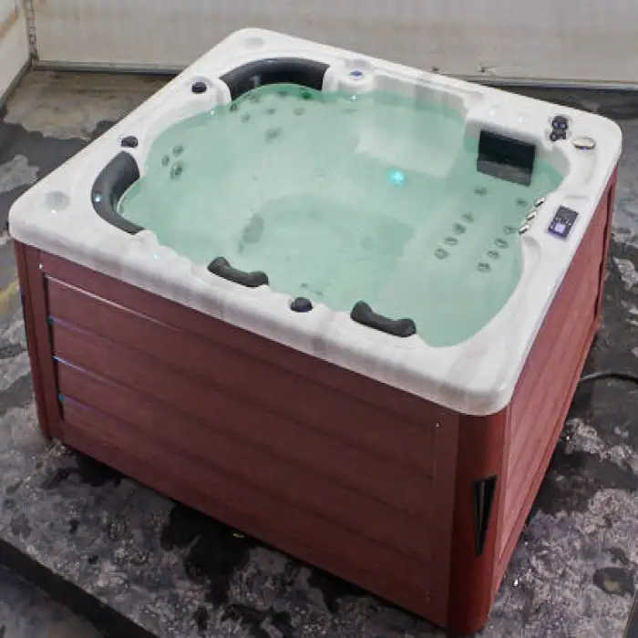 Villa and Hotel 6 Person Deep Seats Hot Tub Swimming Pool Automatic Outdoor Acrylic Massage Bathtub