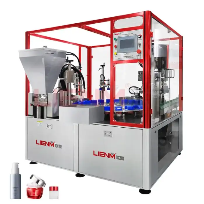 Filling and Capping Machine for Cosmetics Face Cream 2 in 1 Filling and Capping Machine