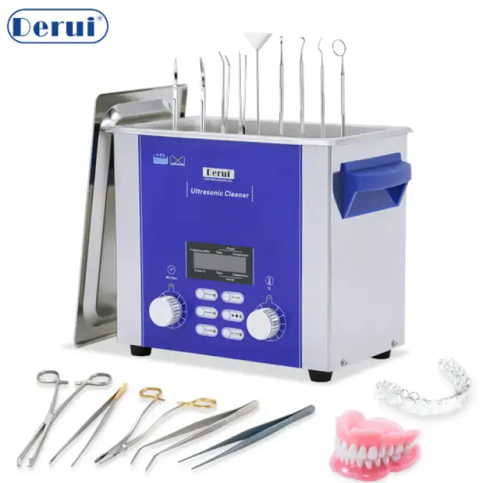 2.2L High-frequency Multifunctional Stainless Steel Digital Display Cleaning Machine Can Clean Surgical Knives, Dentures, Etc