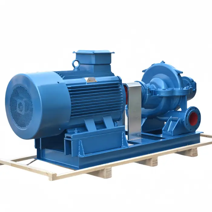 Customized XS Double Suction Pump Booster 5KW Single Stage Metal Power Grease Food Marine Usage Stainless Steel Iron Cast Iron