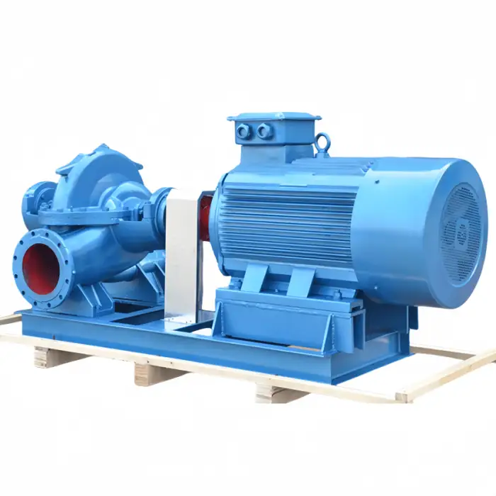 Customized XS Double Suction Pump Booster 5KW Single Stage Metal Power Grease Food Marine Usage Stainless Steel Iron Cast Iron