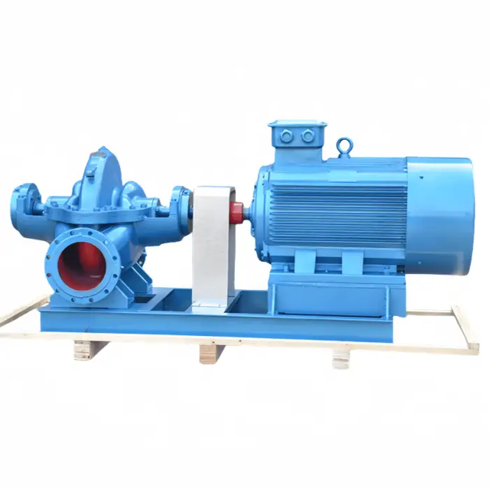 Customized XS Double Suction Pump Booster 5KW Single Stage Metal Power Grease Food Marine Usage Stainless Steel Iron Cast Iron