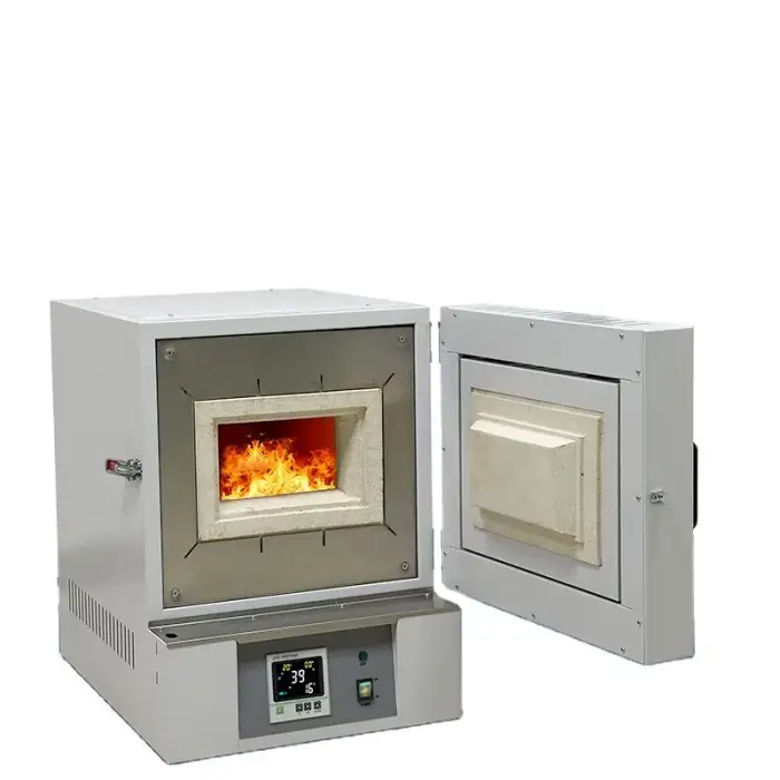 High Temperature Oven with Electric Ceramic Fiber Chamber Muffle Furnace