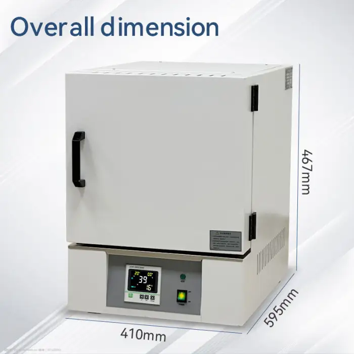 High Temperature Oven with Electric Ceramic Fiber Chamber Muffle Furnace